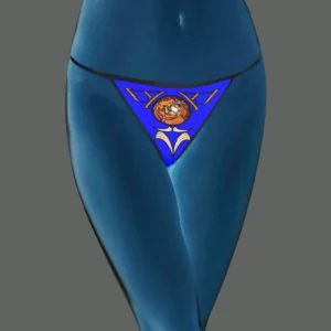 G-string blue 000000255