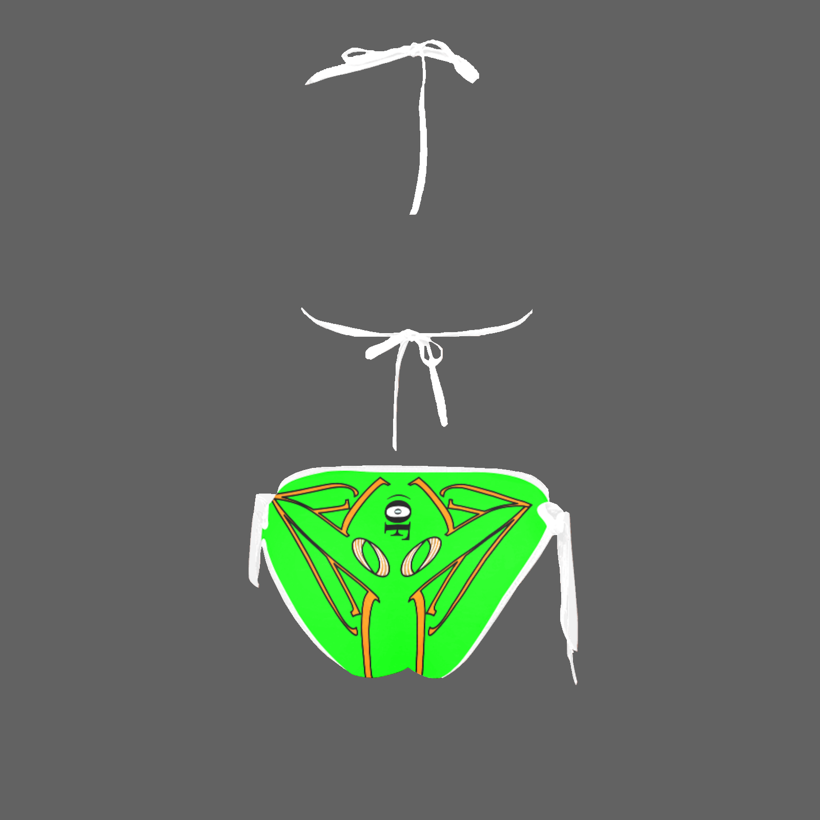 Bikini swimsuit green 000255000 - Image 4