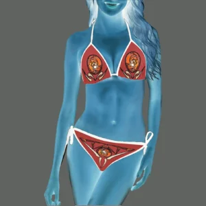 Bikini swimsuit brown 165042042