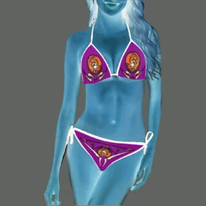 Bikini swimsuit purple 128000128