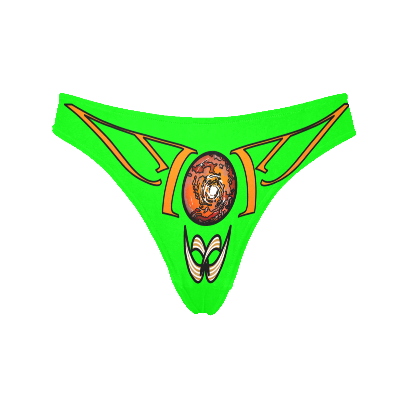 Classic thong green 000255000 - Image 3