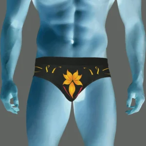 Men's mid rise briefs black 000000000