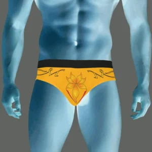 Men's mid rise briefs orange 255165000