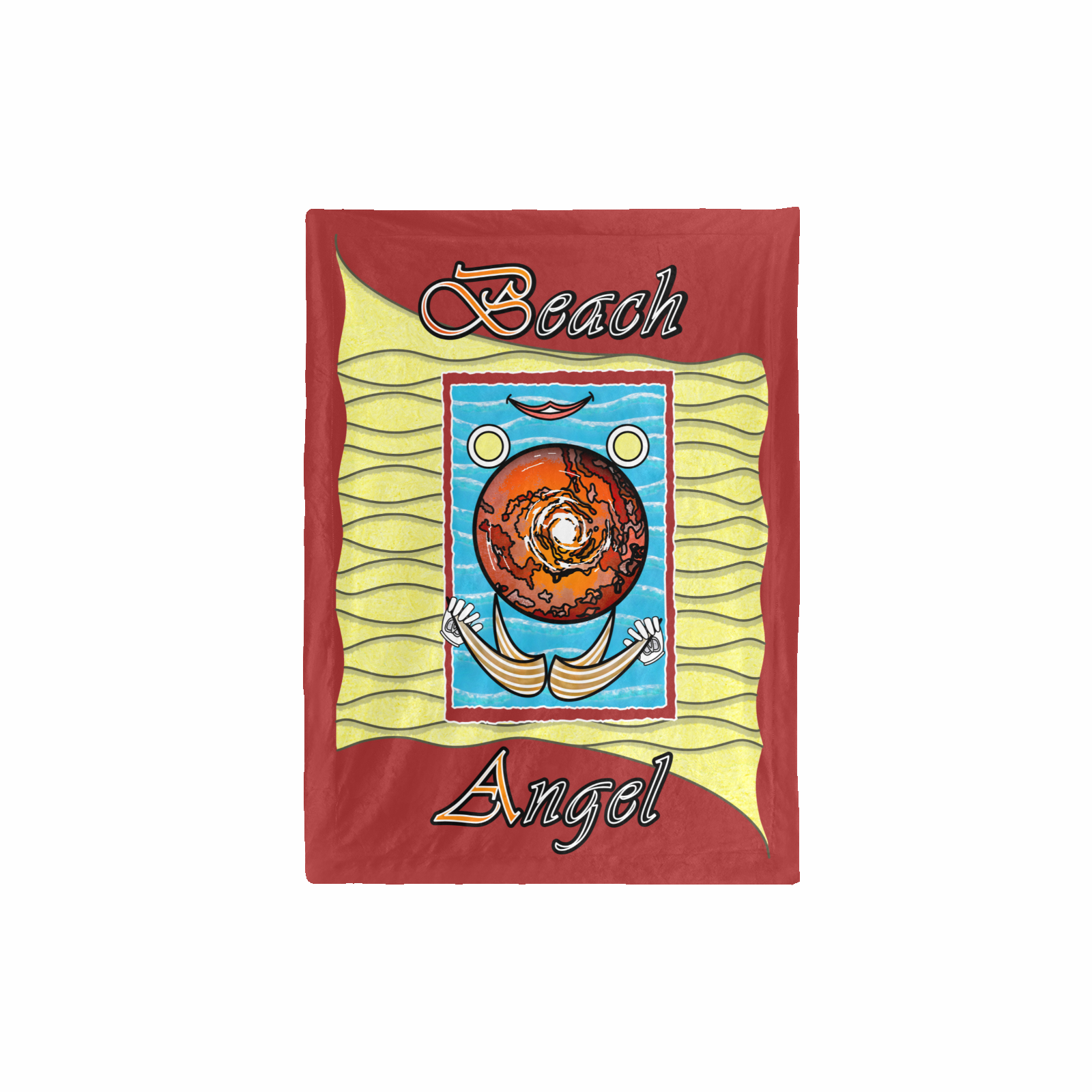 Baby Blanket 30x40 brown 165042042 Beach Angel - Image 4