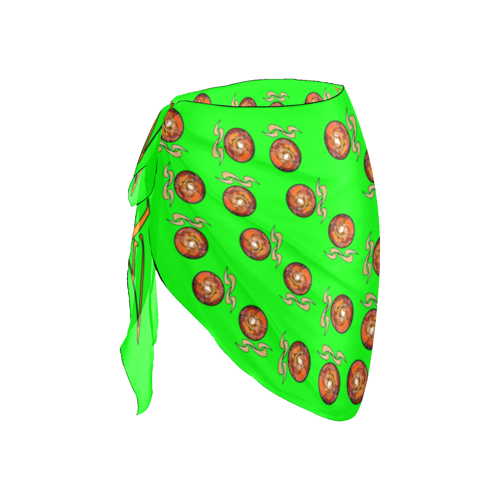 Women's Beach Sarong Wrap green 000255000 - Image 4