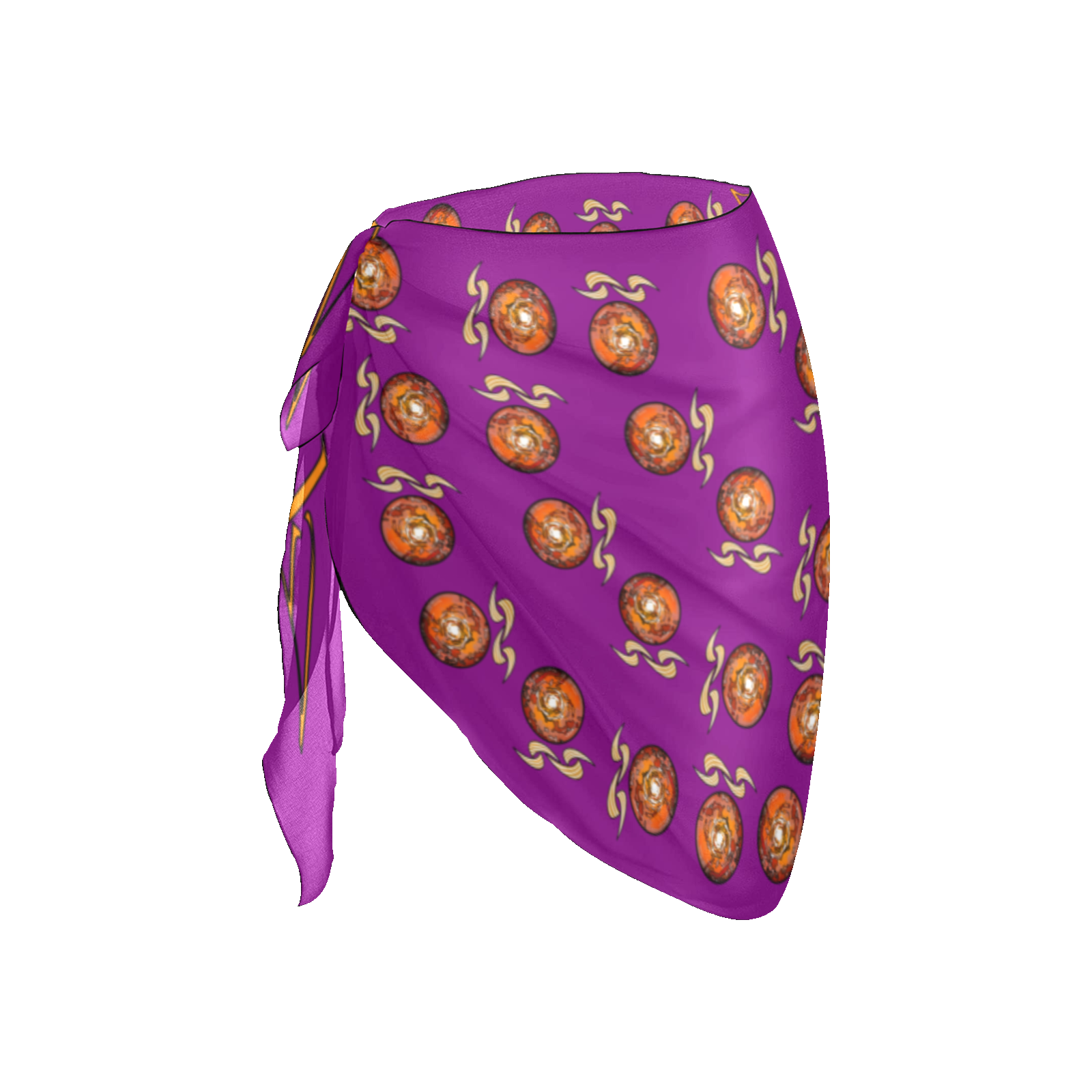 Women's Beach Sarong Wrap purple 128000128 - Image 4