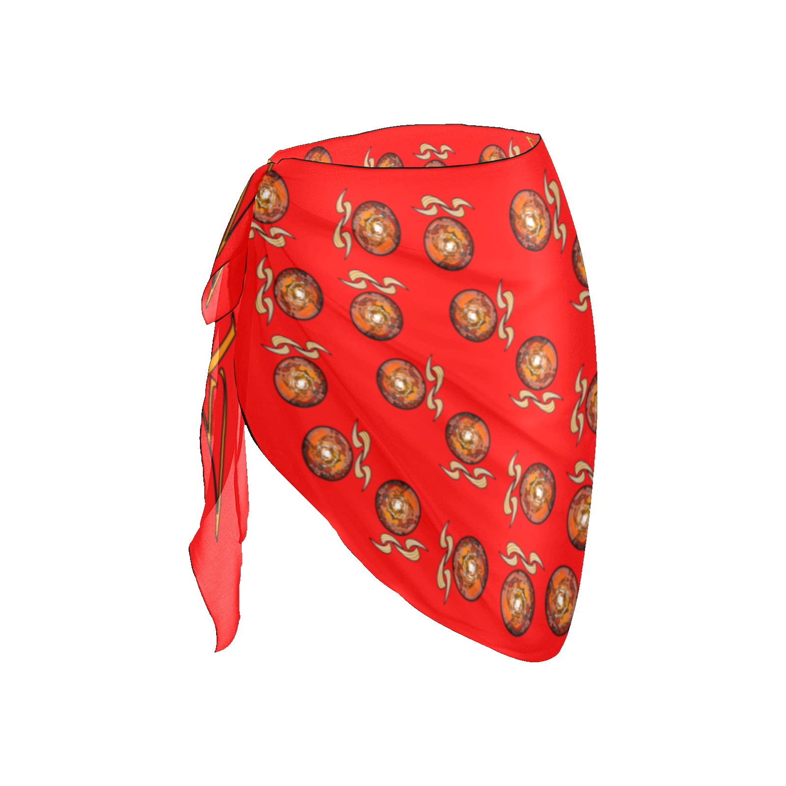 Women's Beach Sarong Wrap red 255000000 - Image 4