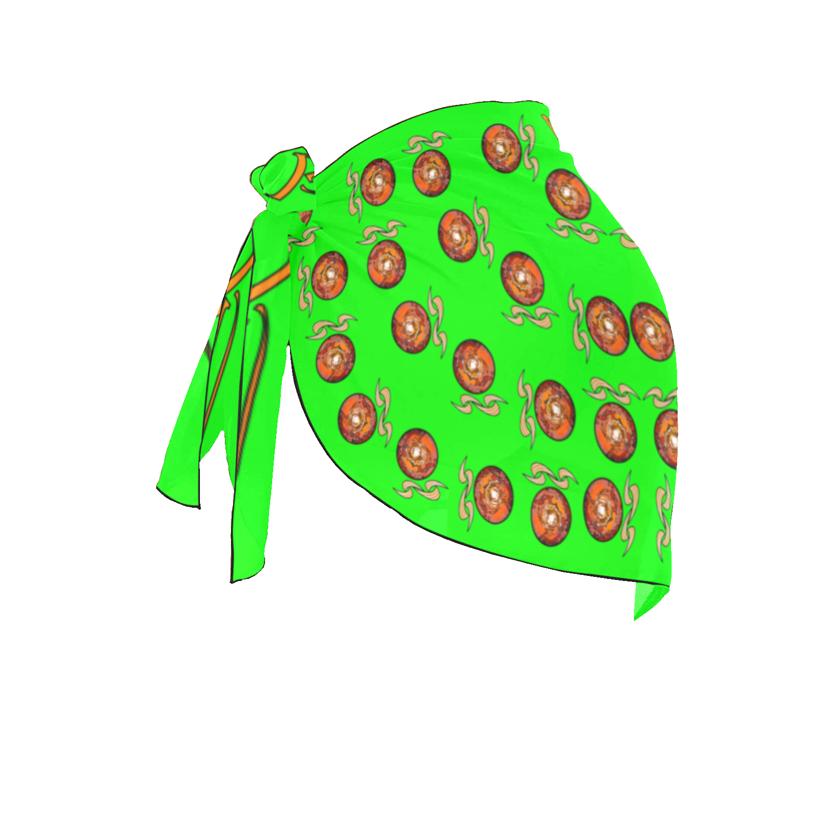 Women's Beach Sarong Wrap green 000255000 - Image 3