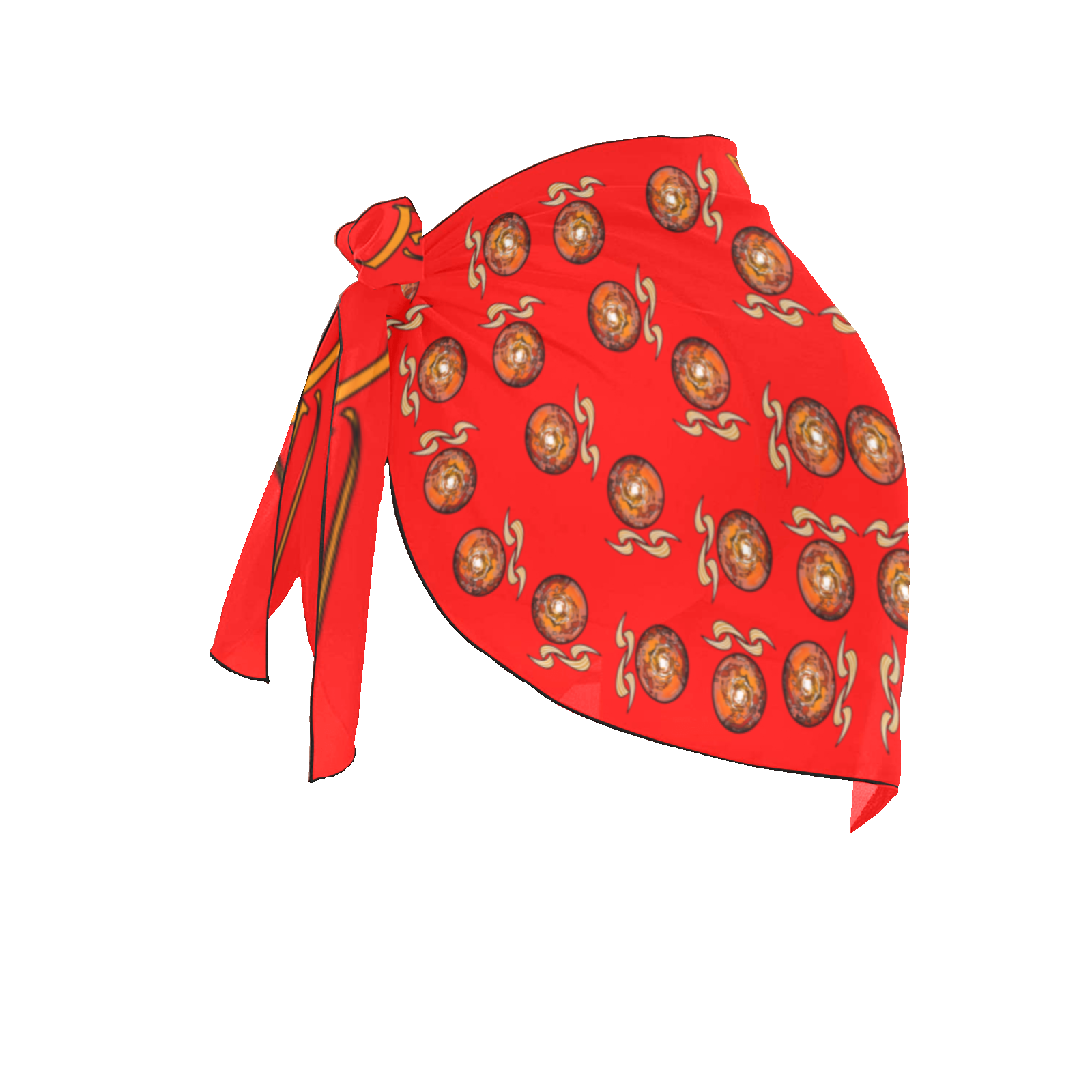 Women's Beach Sarong Wrap red 255000000 - Image 3