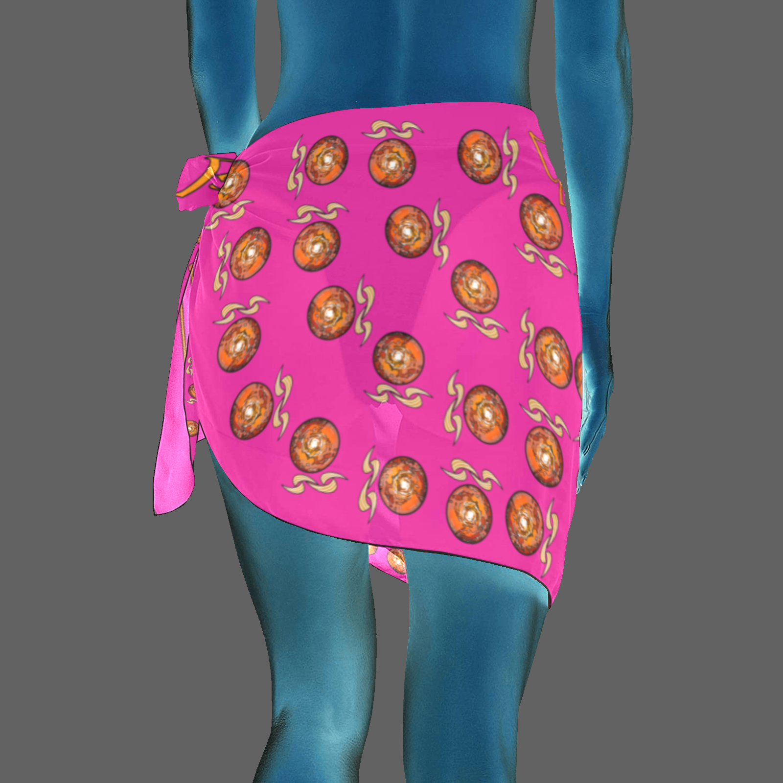 Women's Beach Sarong Wrap pink 255020147 - Image 2