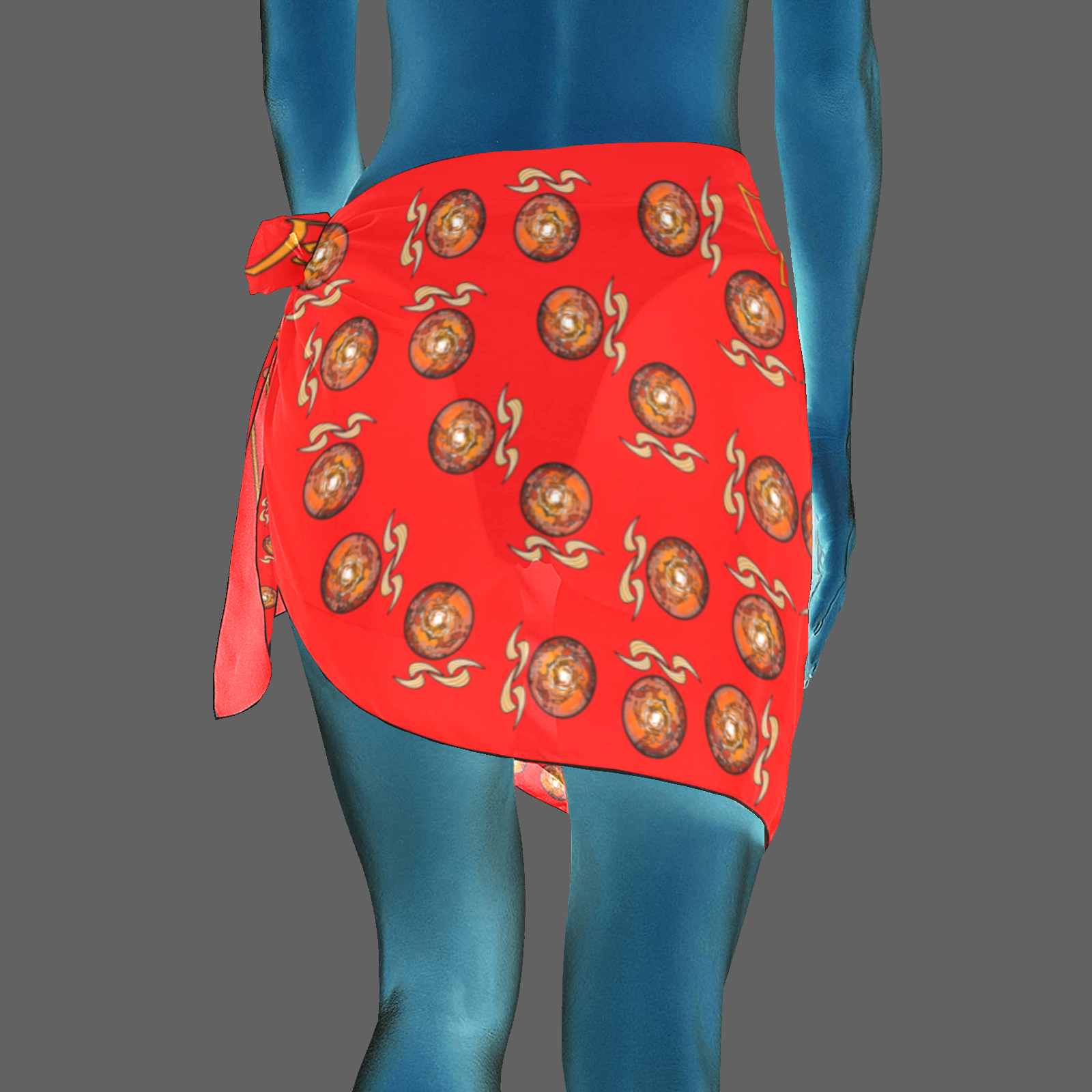 Women's Beach Sarong Wrap red 255000000 - Image 2