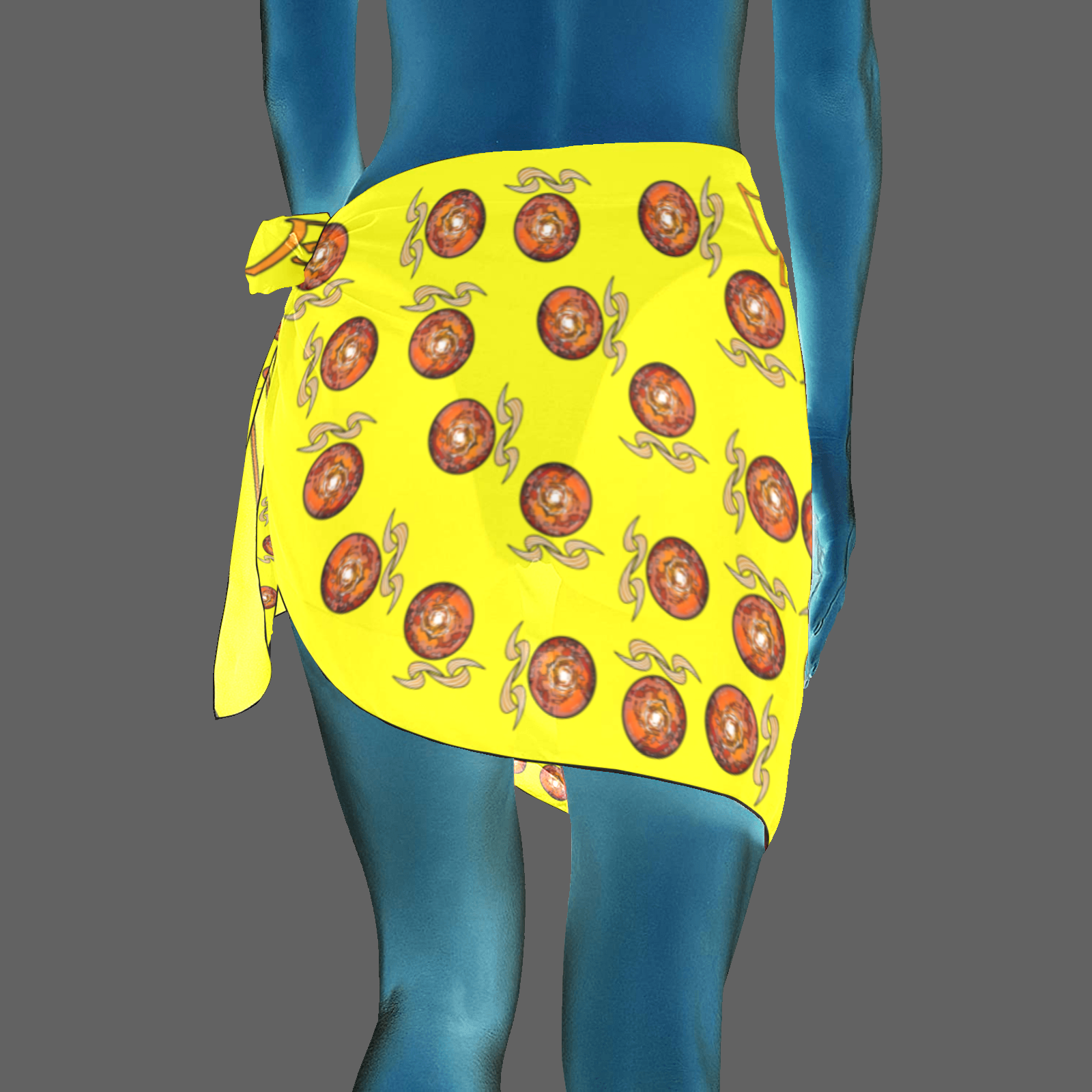 Women's Beach Sarong Wrap yellow 255255000 - Image 2