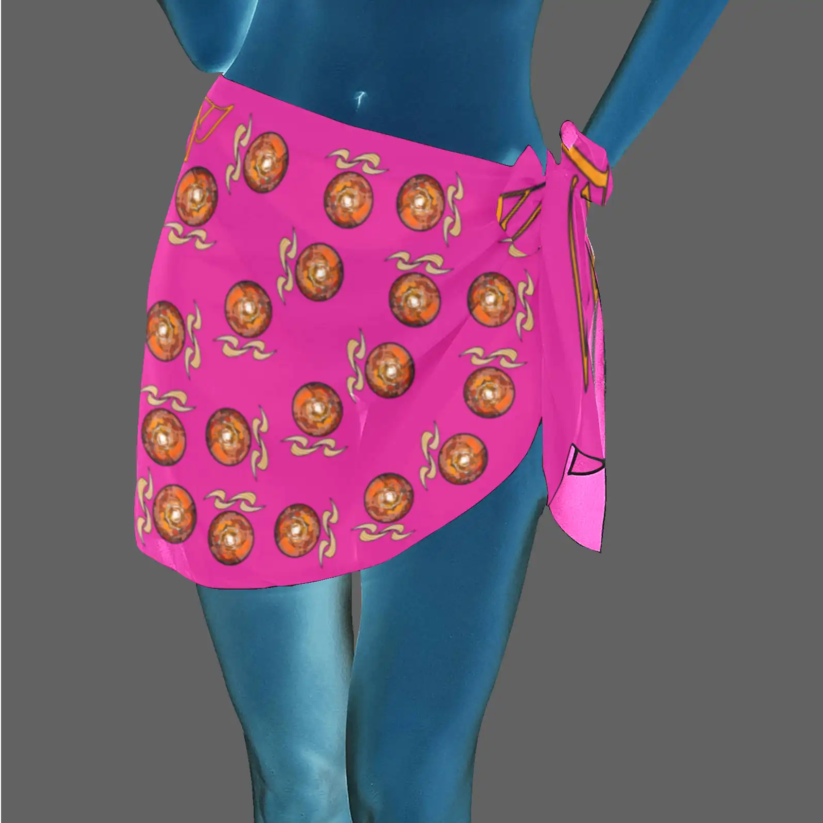 Women's Beach Sarong Wrap pink 255020147