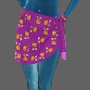 Women's Beach Sarong Wrap purple 128000128