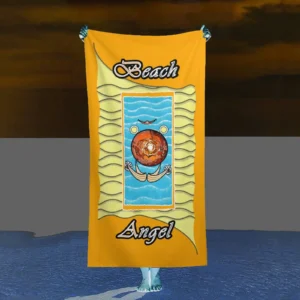 Beach Towel 160x80cm orange 255165000 Beach Angel