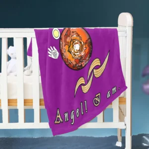 Baby Blanket 30x40 purple 128000128 Hello Angel