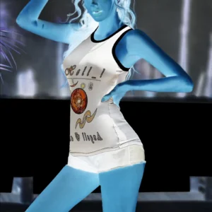 Women's Tank Top white 255255255 Hello Angel